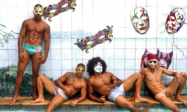 Vídeo pornô gay: Baile de Carnaval (2013) - Parte 1 com Ricardo Pirocão