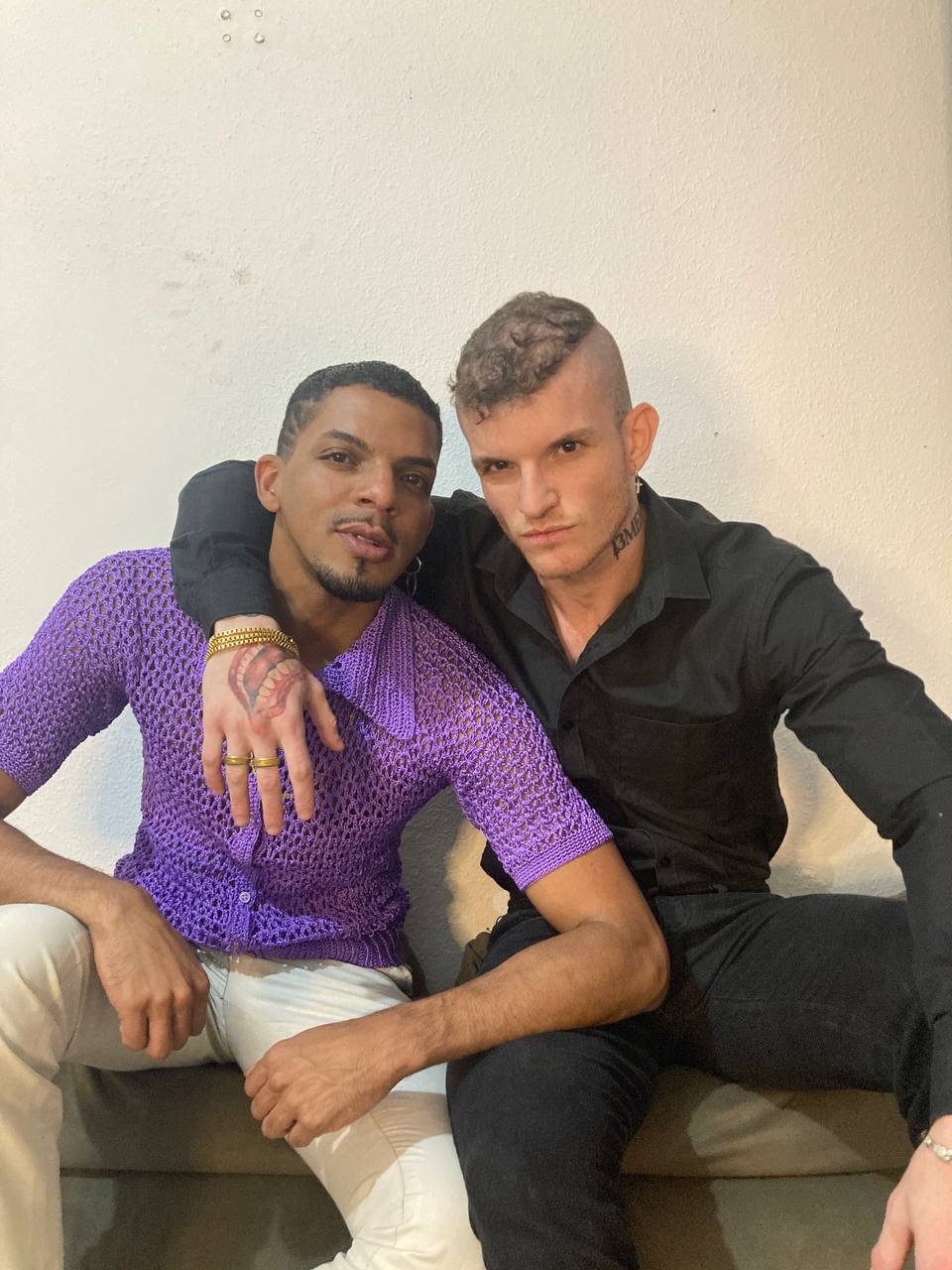 Carmona e Junior Silva