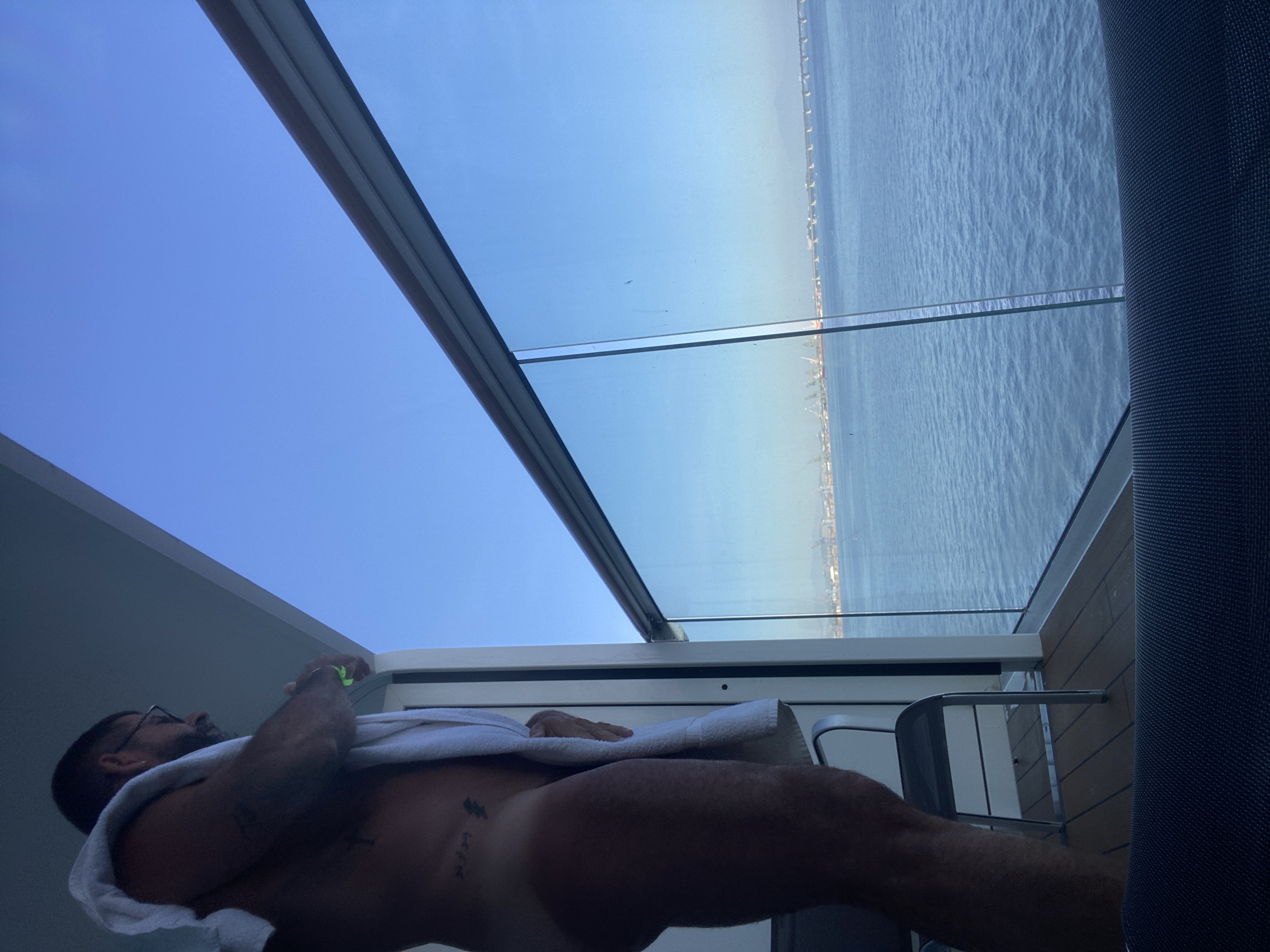 Batendo uma no navio