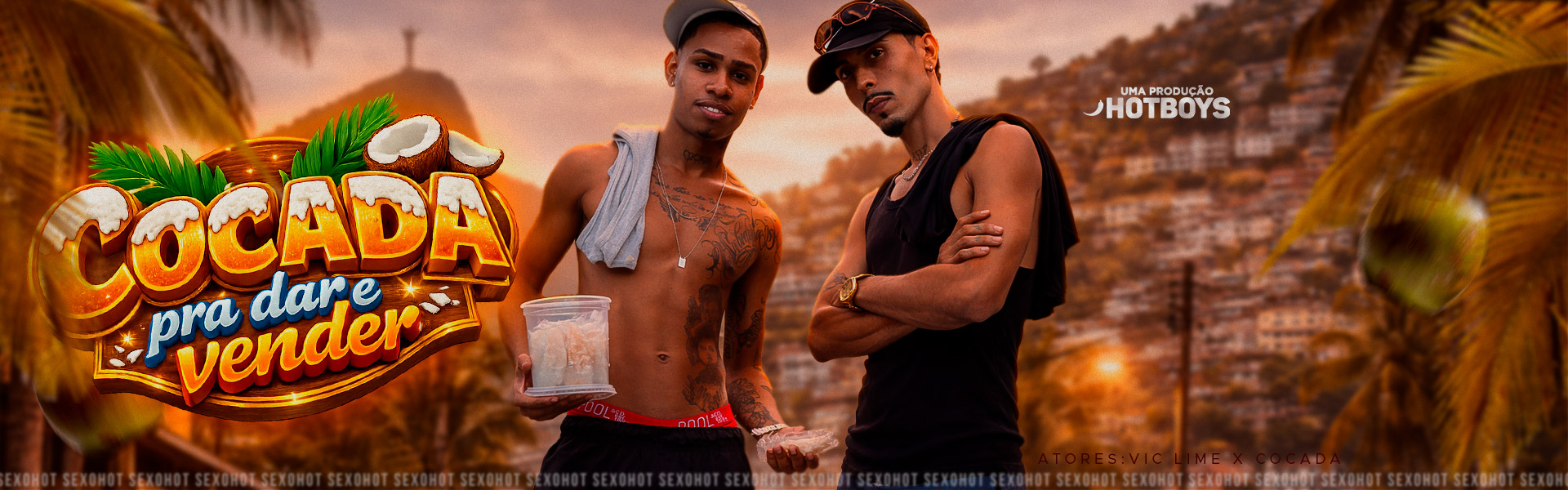 Cocada pra dar e vender!