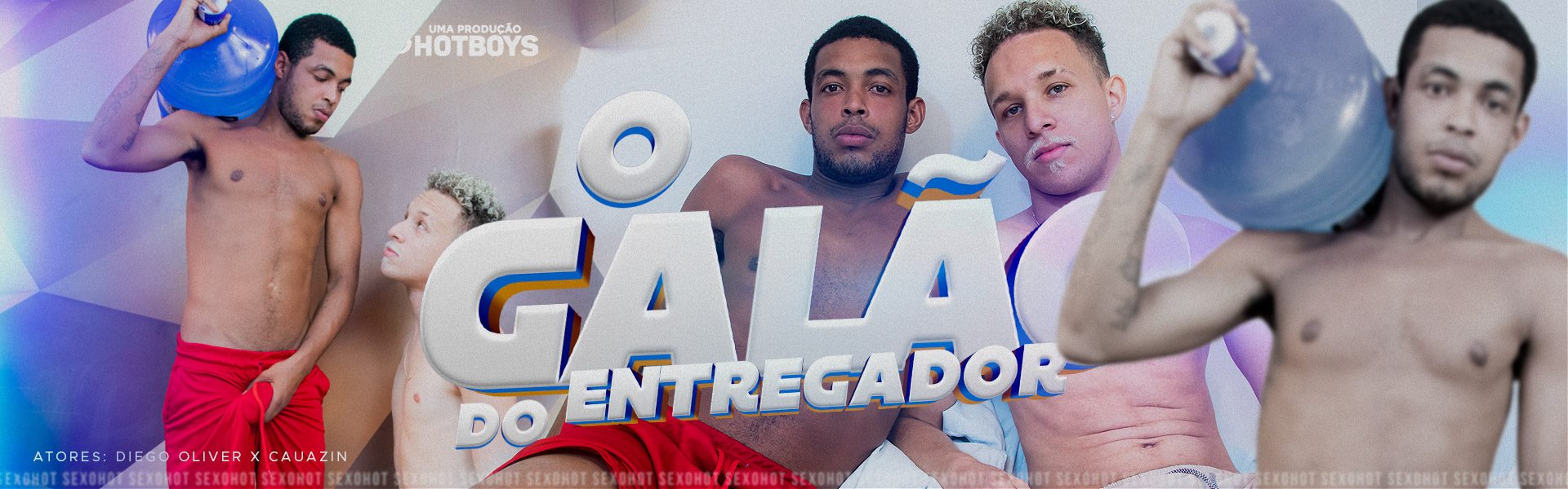 O galão do entregador!