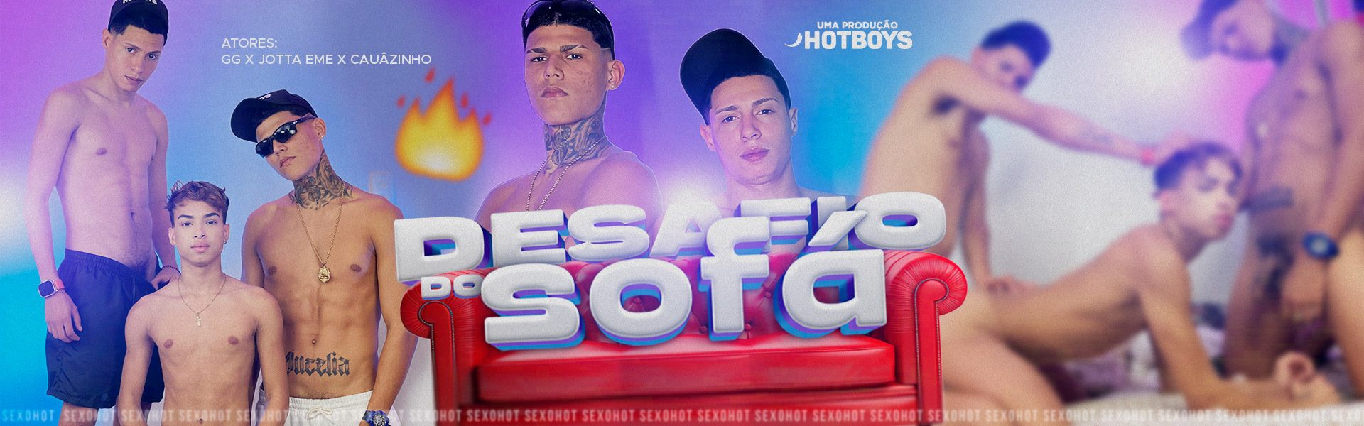 Desafio do Sofá - GG, Jottaeme e Cauãzinho