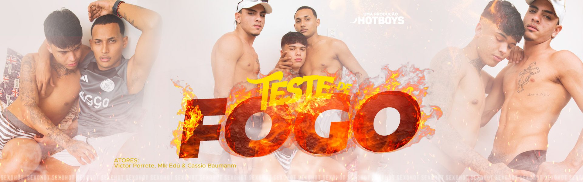 Teste de fogo! Mlk Edu e Porrete x Cassio Bauman