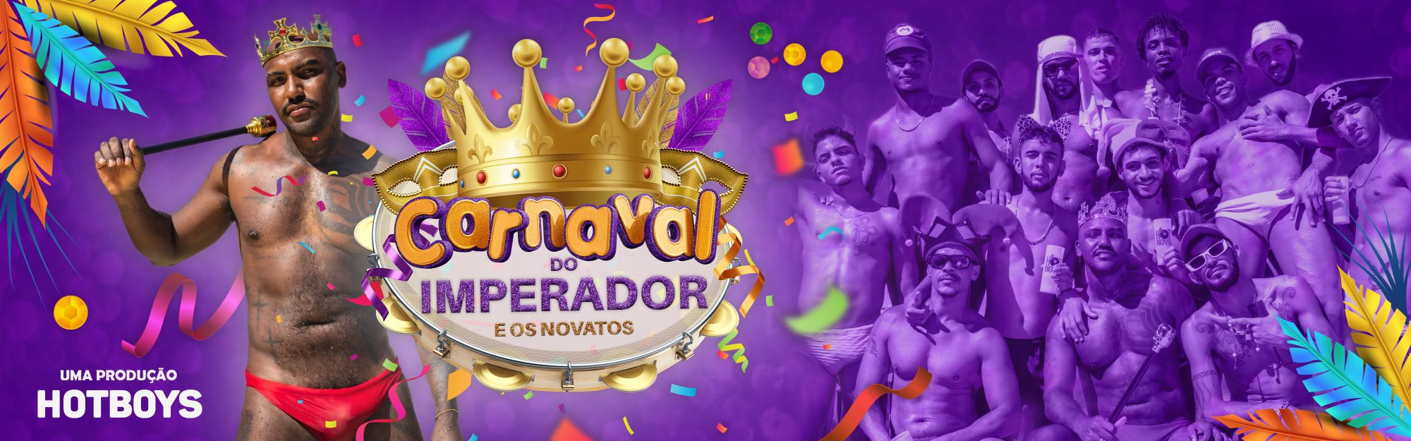 Carnaval do imperador e novatos