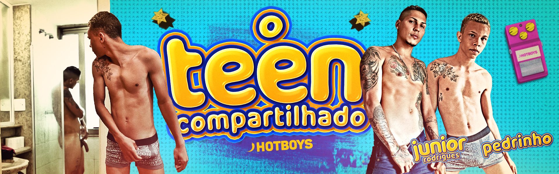 Quarto compartilhado - Junior Rodrigues e Pedrinho