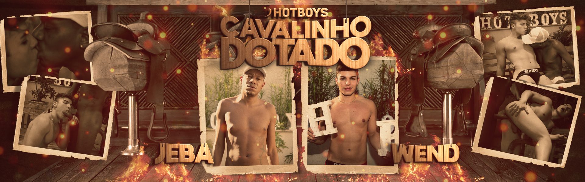 Cavalinho dotado - Jeba e Wend