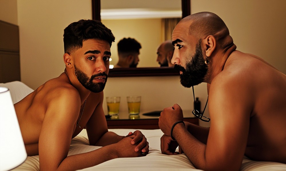 Vendo estrelas com um Homem