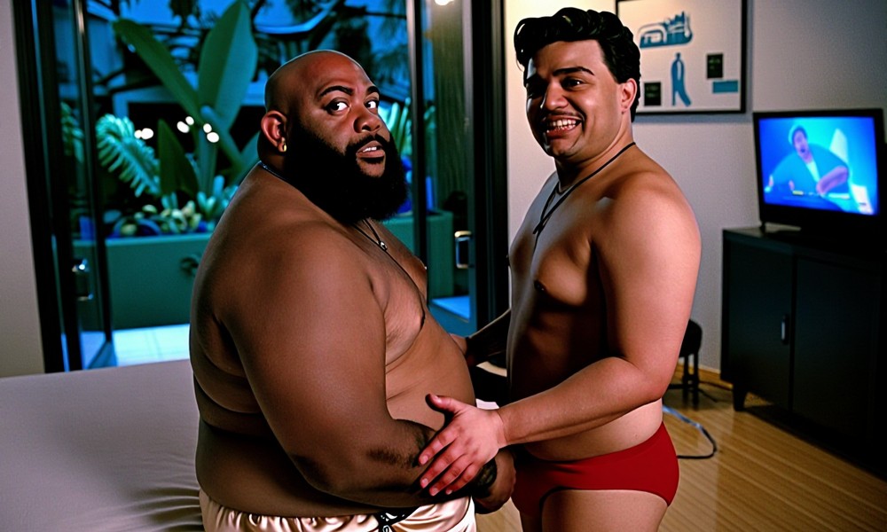Noite de sexo com muito calor
