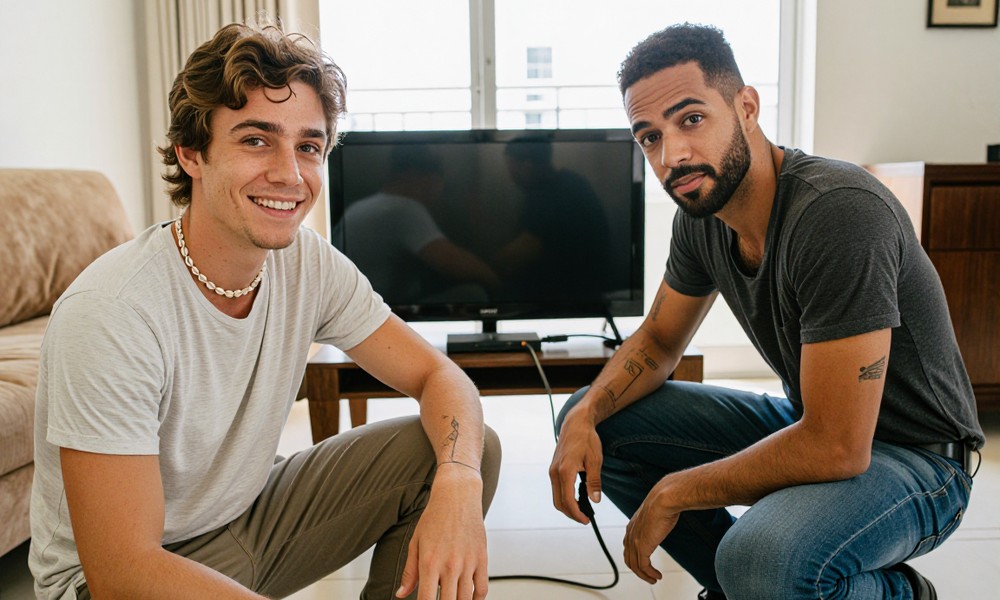 O cara da TV a cabo